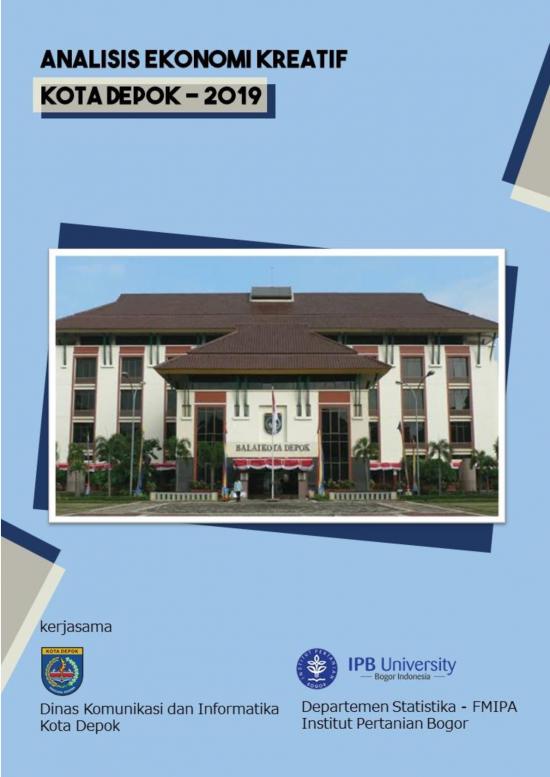 picture Ekonomi Pdf 38738 | Buku Indikator Ekonomi Kreatif Kota Depok 2019 Final