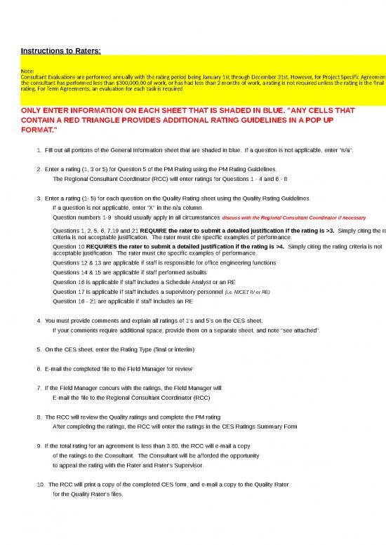 picture_Excel Sample Sheet 40334 | Ces31 Construction Rating Form And Checklist