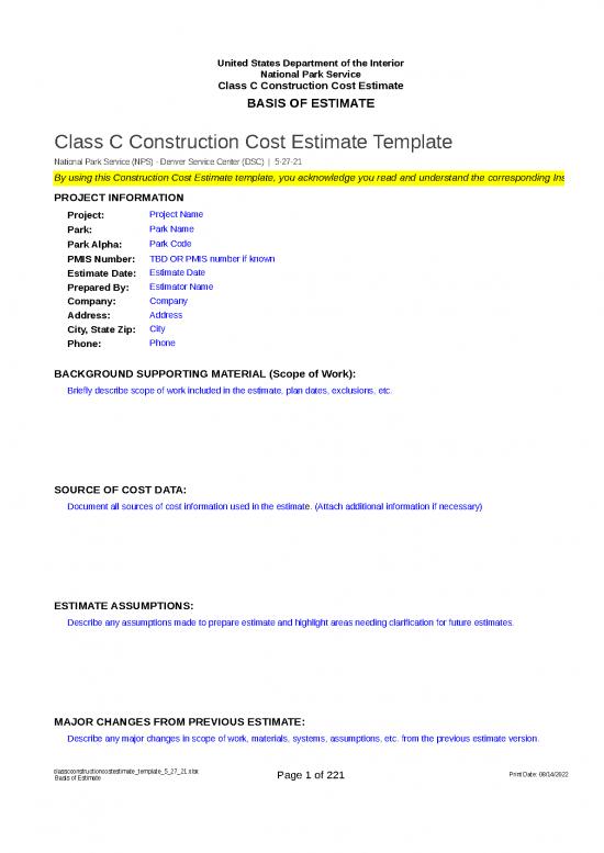 picture_Excel Construction Company 40294 | Classcconstructioncostestimate Template 5 27 21
