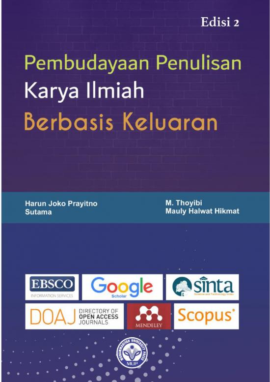 picture Penelitian Pdf 39632 | E Book Pembudayaan Penulisan Karya Ilmiah Berbasis Keluaran