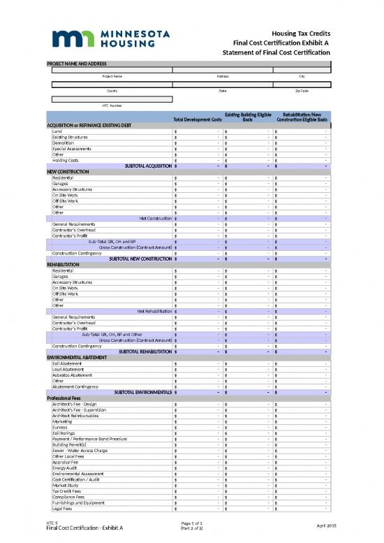picture1_Construction Template Excel 40367 | Final Cost Certification Exhibit A