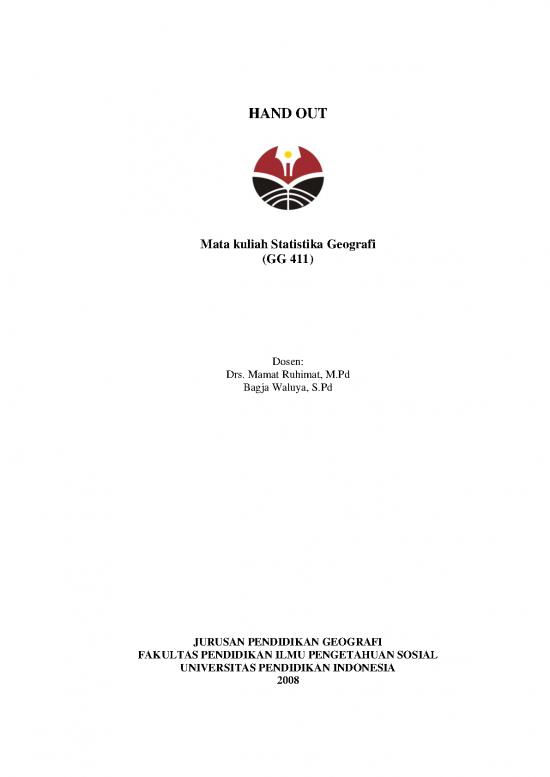 picture Statistik Pdf 39959 | Handout Statistika Geo