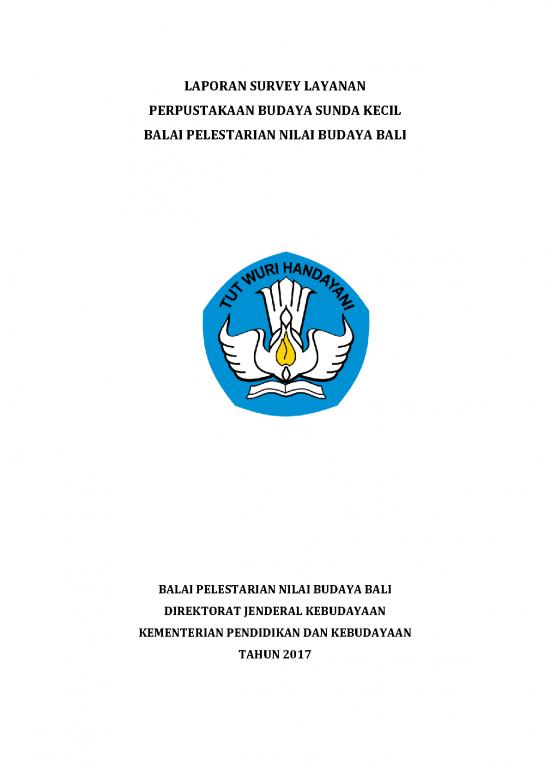 picture_Contoh Laporan Perpustakaan 39259 | Hasil Survey Layanan Perpustakaan