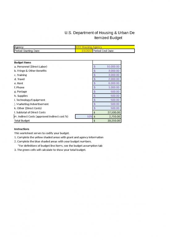 picture Budget Spreadsheet 40670 | Housing Counseling Budget Tracking Tool Sample
