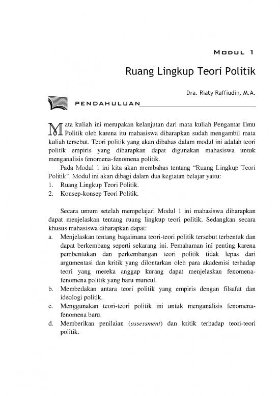 picture Pengantar Ilmu Politik Pdf 38556 | Ipem4215 M1