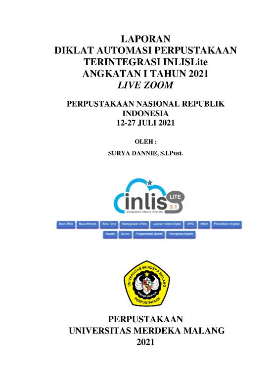 picture_Contoh Laporan Perpustakaan 39249 | Laporan Pusdiklat Inlislite