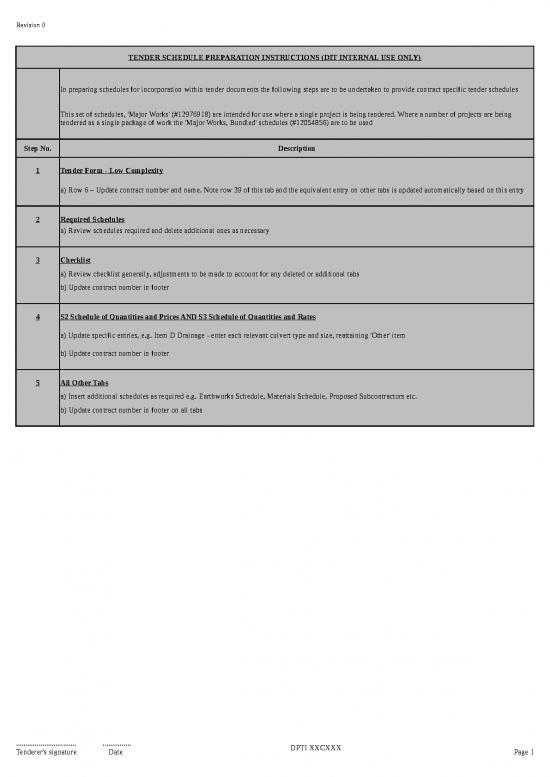 picture_Excel Sample Sheet 40107 | Major Works Tender Form And Schedules Excel Spreadsheet Xlsx