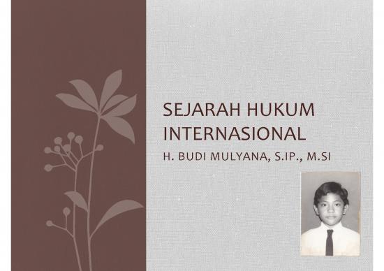 picture Hukum Pdf 39342 | Materi 3   Sejarah Hukum Internasional