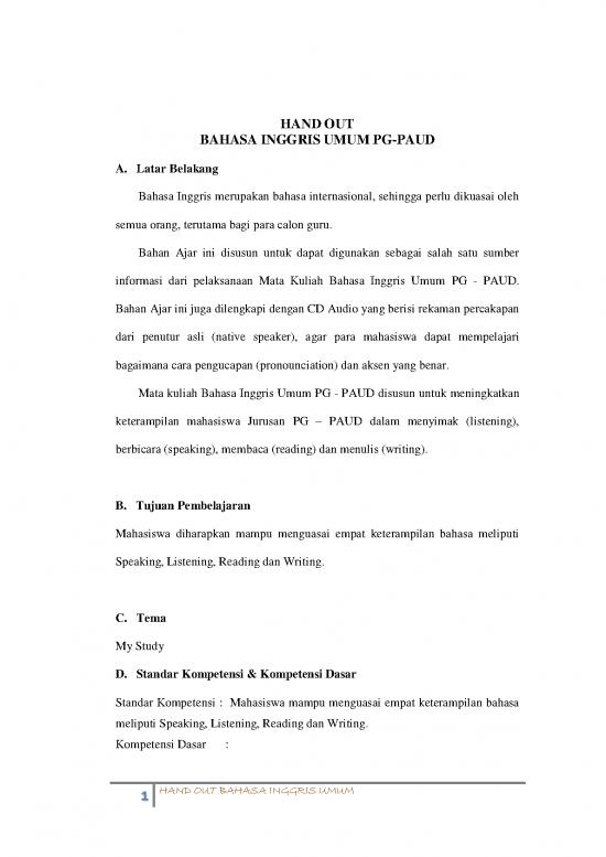 picture Pembelajaran Pdf 39543 | Materi Kuliah Bahasa Inggris Umum Pg Paud