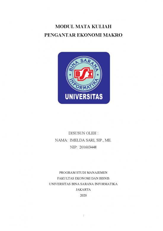 picture_Ekonomi Pdf 38769 | Modul Pengantar Ekonomi Makro Isx
