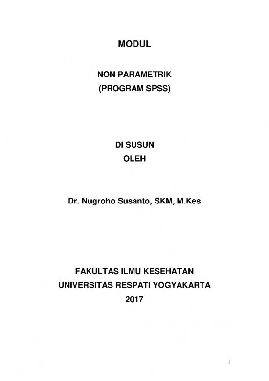 picture_Statistik Pdf 39990 | Modul Statistik Non Parametrik Dan Aplikasi Dengan Sofware