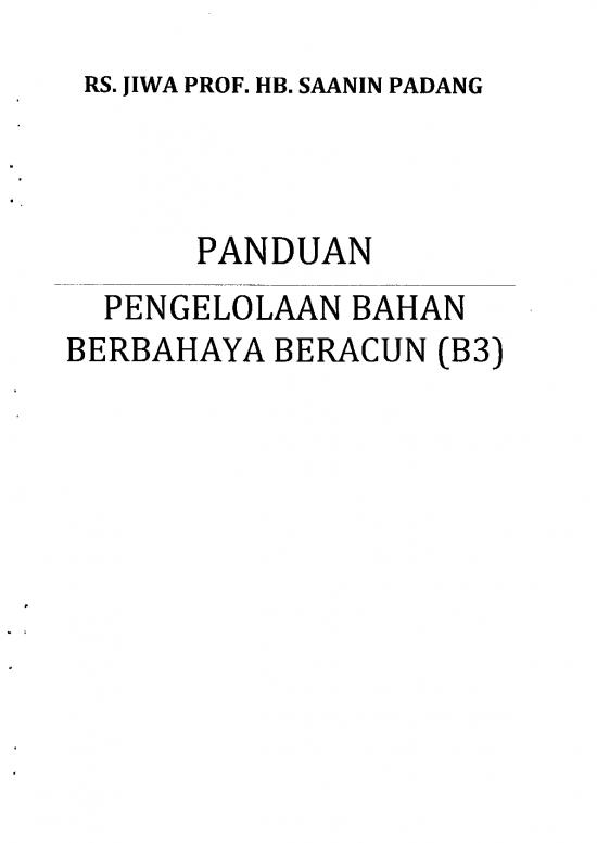 picture Pencemaran Udara Pdf 39379 | Panduan Pengelolaan Bahan Berbahaya Beracun ( B3 )