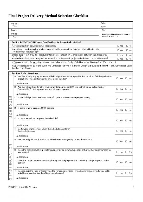 picture Construction Template Excel 40208 | Pdmsg Checklist