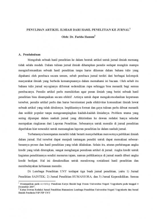 picture Penelitian Pdf 39853 | Penulisan Artikel Ilmiah Dari Hasil Penelitian Ke Jurnal