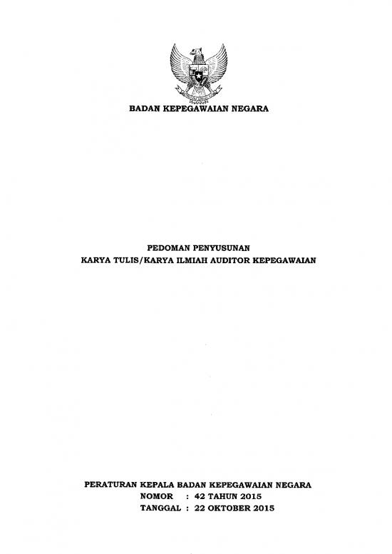picture_Contoh Artikel Ilmiah Pdf 39885 | Perka Bkn Nomor 42 Tahun 2015 Pedoman Penyusunan Karya Tulis Karya Ilmiah Auditor Kepegawaian