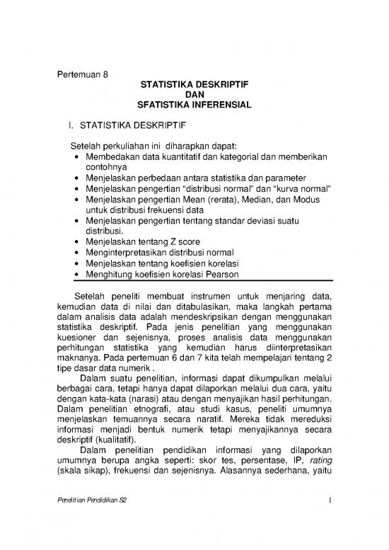 picture Statistika Pdf 39965 | Pertemuan 8