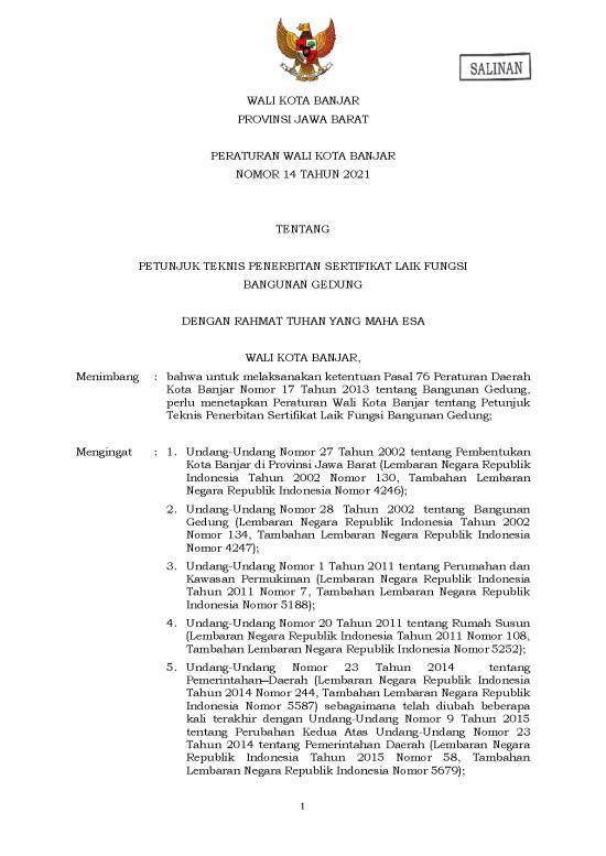 picture1_Perwal Nomor 14 Tahun 2021 Ttg Sertifikat Laik Fungsi