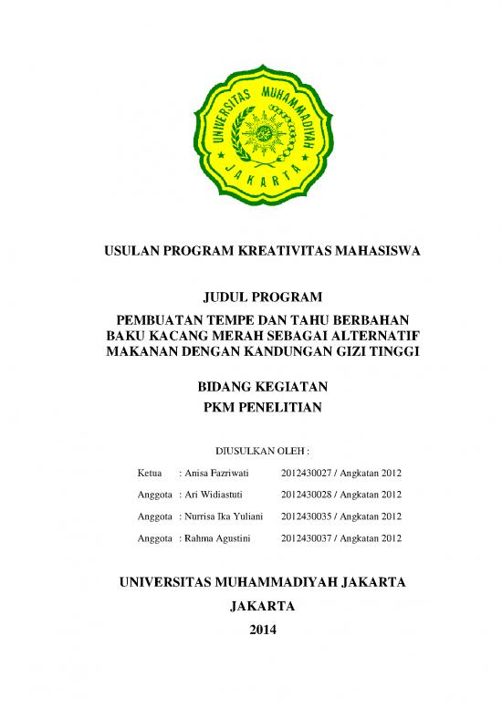 picture1_Tujuan Penelitian Adalah 39172 | Pkm P Pembuatan Tempe Dan Tahu Berbahanbaku Kacang Merah