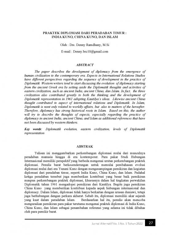 picture_Peradaban India Kuno Pdf 39185 | Praktek Diplomasi Dari Peradaban Timur  India Kuno, China Kuno, Dan Islam