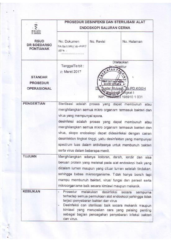 picture1_Sterilisasi Pdf 38925 | Prosedur Desinfeksi Dan Sterilisasi Alat Endoskopi Saluran Cerna