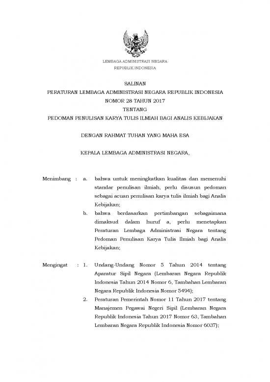 picture1_Contoh Artikel Ilmiah Pdf 39665 | Salinan Peraturan Lan Nomor 28 Tahun 2017 Tentang Pedoman Penulisan Kti Bagi Analis Kebijakan