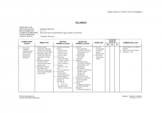 picture Pembelajaran Pdf 39713 | Silabus Bhs Inggris