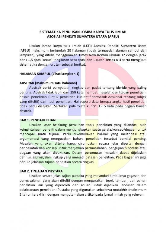picture Tujuan Penelitian Adalah 39872 | Sistematika Lkti Apsu