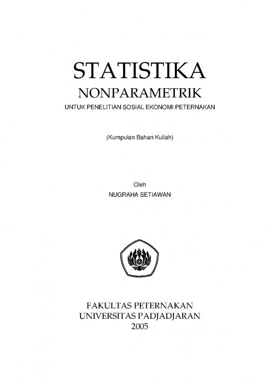 picture Ekonomi Pdf 40002 | Statistika Nonparametrik