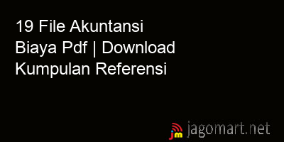 picture 19 File Akuntansi Biaya Pdf | Download Kumpulan Referensi