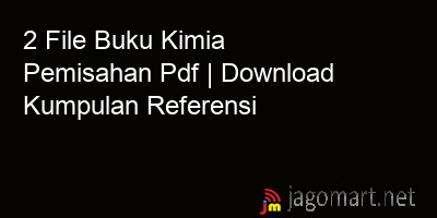 picture 2 File Buku Kimia Pemisahan Pdf | Download Kumpulan Referensi