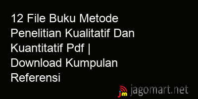 picture 12 File Buku Metode Penelitian Kualitatif Dan Kuantitatif Pdf | Download Kumpulan Referensi