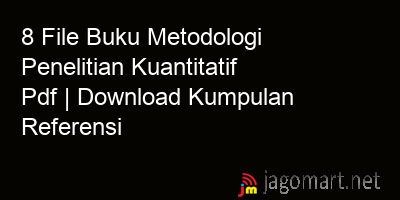picture 8 File Buku Metodologi Penelitian Kuantitatif Pdf | Download Kumpulan Referensi