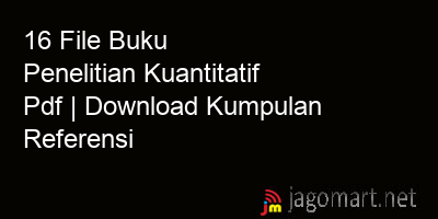 picture 16 File Buku Penelitian Kuantitatif Pdf | Download Kumpulan Referensi