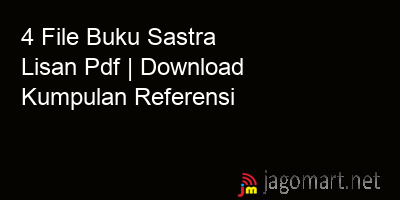 picture 4 File Buku Sastra Lisan Pdf | Download Kumpulan Referensi