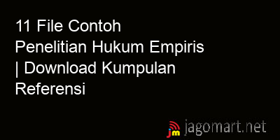 picture 11 File Contoh Penelitian Hukum Empiris | Download Kumpulan Referensi