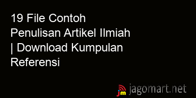 picture 19 File Contoh Penulisan Artikel Ilmiah | Download Kumpulan Referensi
