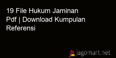 picture 19 File Hukum Jaminan Pdf | Download Kumpulan Referensi