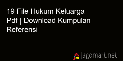 picture 19 File Hukum Keluarga Pdf | Download Kumpulan Referensi