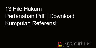 picture 13 File Hukum Pertanahan Pdf | Download Kumpulan Referensi