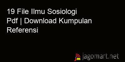 picture 19 File Ilmu Sosiologi Pdf | Download Kumpulan Referensi