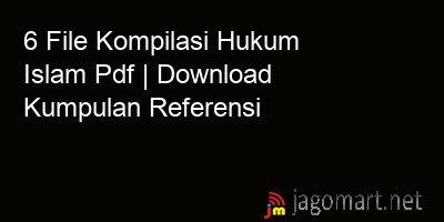 picture 6 File Kompilasi Hukum Islam Pdf | Download Kumpulan Referensi