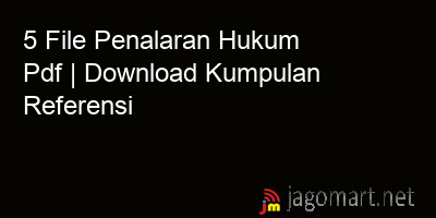 picture 5 File Penalaran Hukum Pdf | Download Kumpulan Referensi