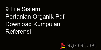 picture 9 File Sistem Pertanian Organik Pdf | Download Kumpulan Referensi