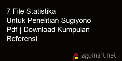 picture 7 File Statistika Untuk Penelitian Sugiyono Pdf | Download Kumpulan Referensi