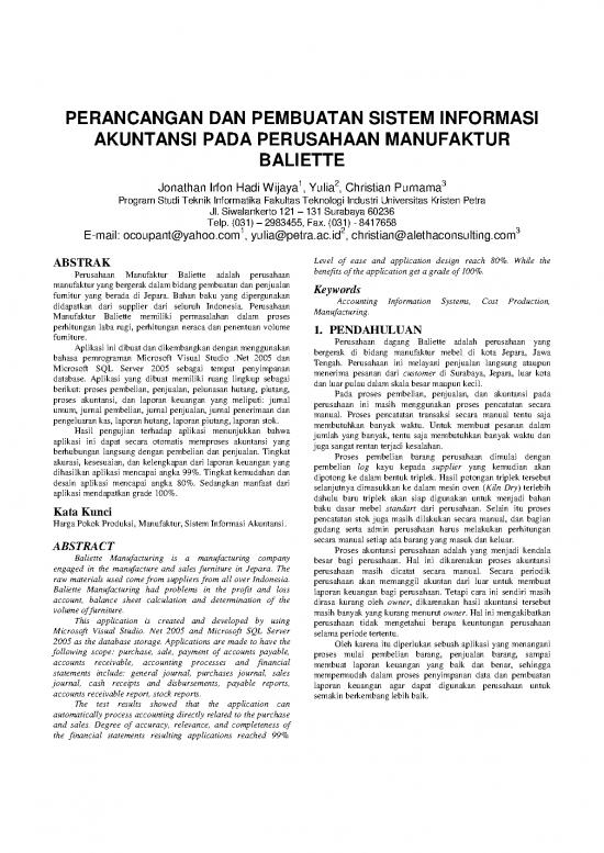 picture Akuntansi Pdf 42028 | 110149 Id Perancangan Dan Pembuatan Sistem Informa