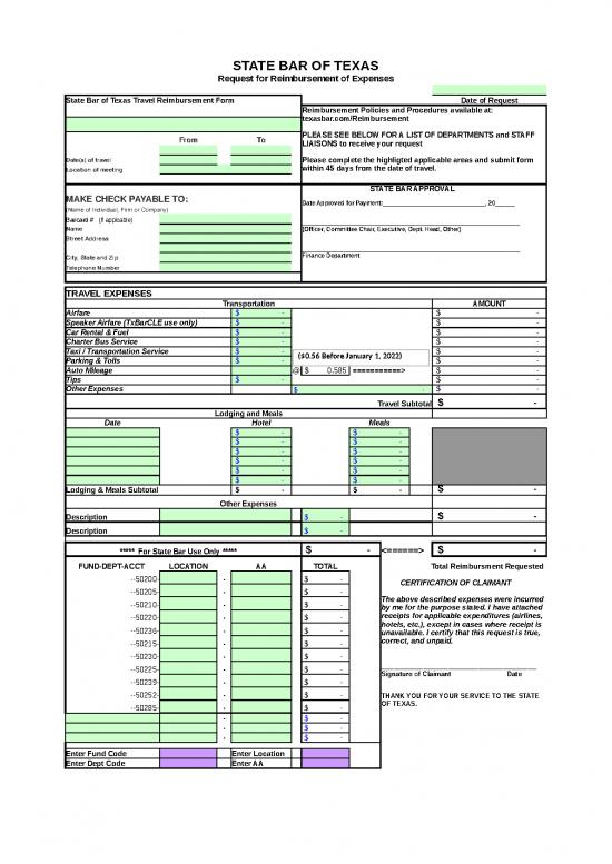 picture Spreadsheet For Expenses 40788 | 2022pbsbreimbursementform