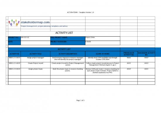 picture_Excel Sample Sheet 42252 | Activity List Template