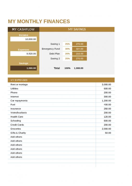 picture Budget Spreadsheet 40861 | Budget