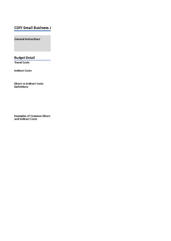 picture Spreadsheet For Expenses 40703 | Budget Template Cdfi Job Quality Demonstration 1