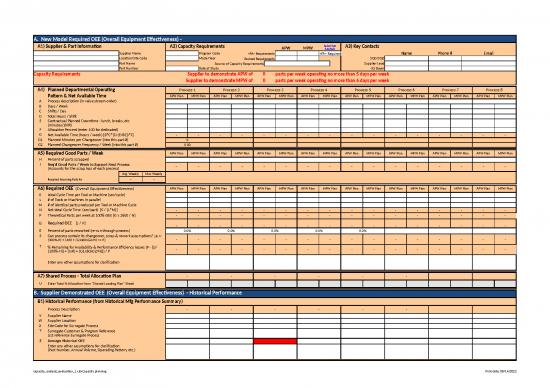 picture_Excel Sample Sheet 41513 | Capacity Analysis Evaluation 1